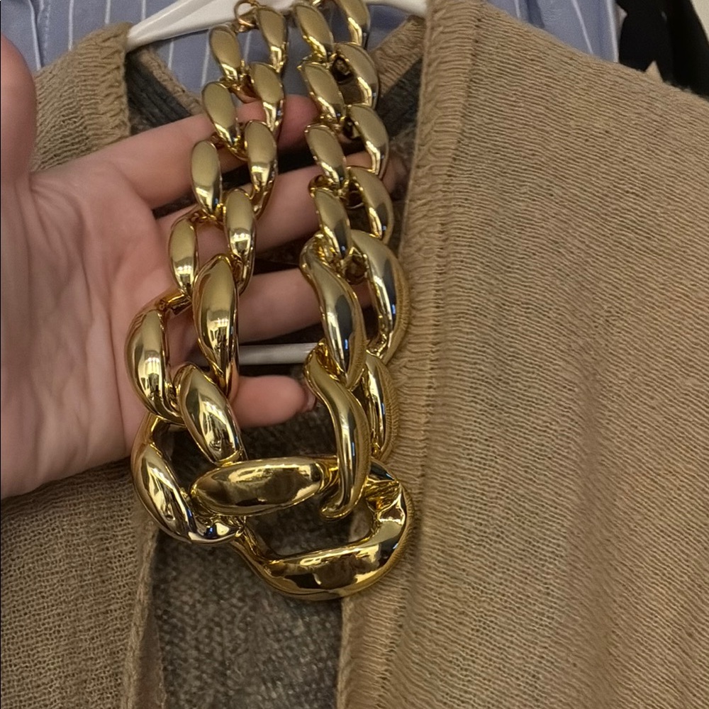 Chunky Gold Chain Necklace